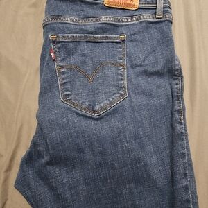 Levi Shaping Skinny Blue Jeans